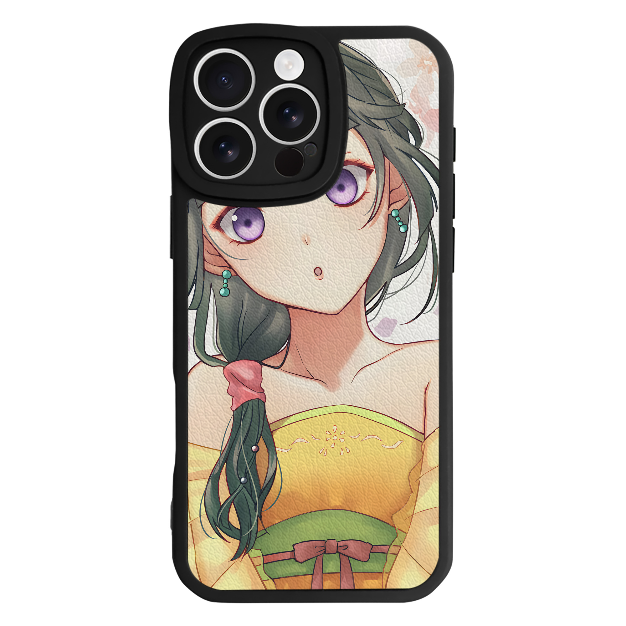 （画像用） 薬屋のひとりごと The Apothecary Diaries 【iPhone 16シリーズ対応】シリコンスマホケース（レザー調） 材質：シリコン